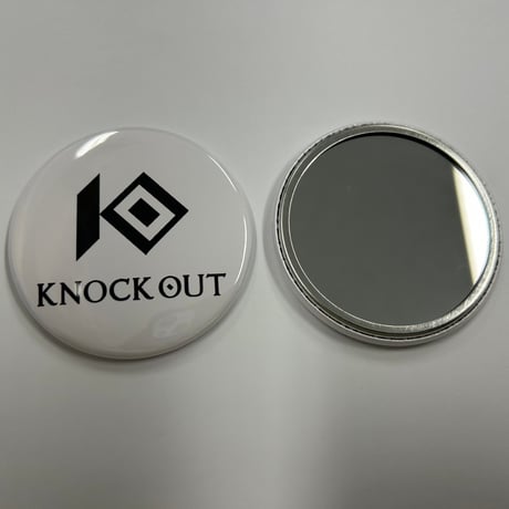 KNOCK OUT オリジナル缶ミラー