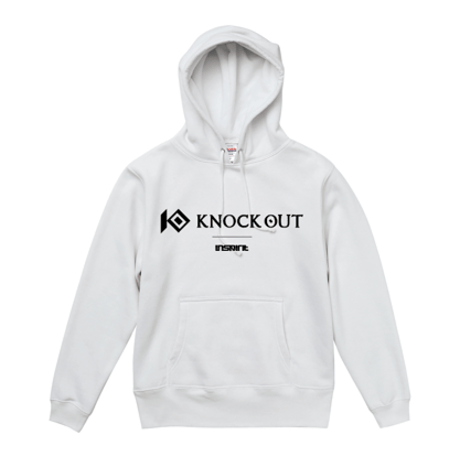 KNOCK OUT × inspirit コラボ プルパーカー