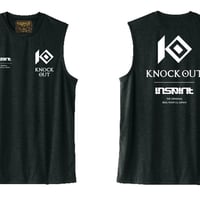 KNOCK OUT × inspirit コラボDRYノースリーブTシャツ