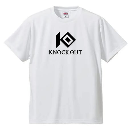 KNOCK OUT ドライシルキータッチ Tシャツ