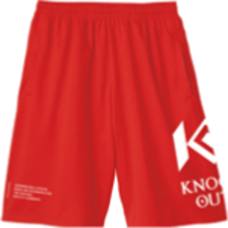 KNOCK OUT×inspiritコラボ ドライメッシュショーツ キッズ