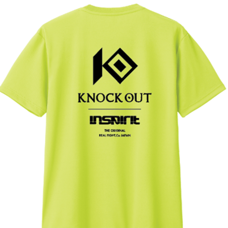 KNOCK OUT × inspirit コラボDRY Tシャツ