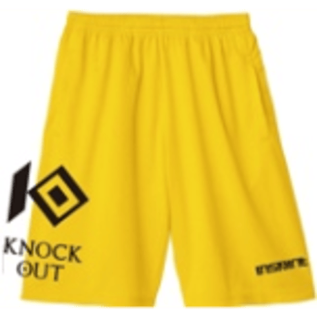KNOCK OUT×inspiritコラボ ドライメッシュショーツ キッズ
