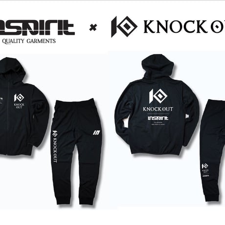 KNOCK OUT × inspirit コラボセットアップ
