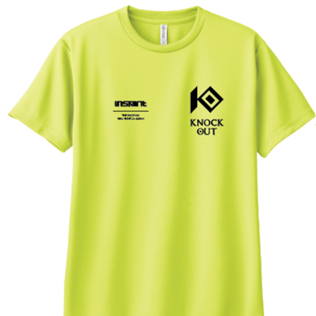 KNOCK OUT × inspirit コラボDRY Tシャツ