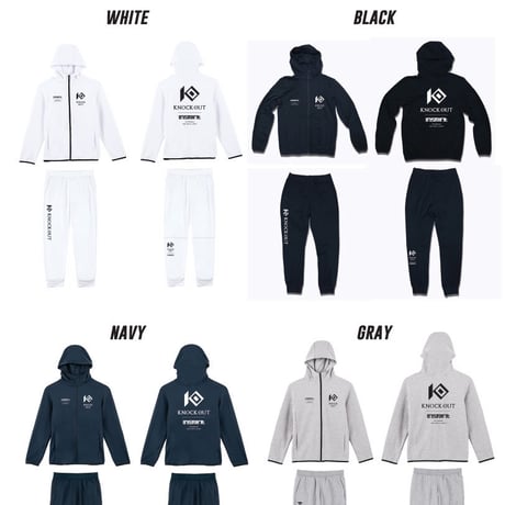 KNOCK OUT × inspirit コラボセットアップ