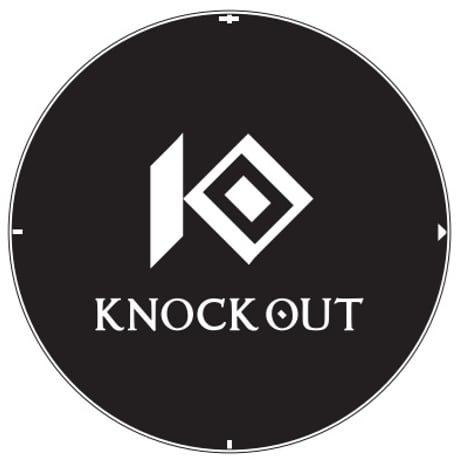 KNOCK OUT オリジナル缶バッジ