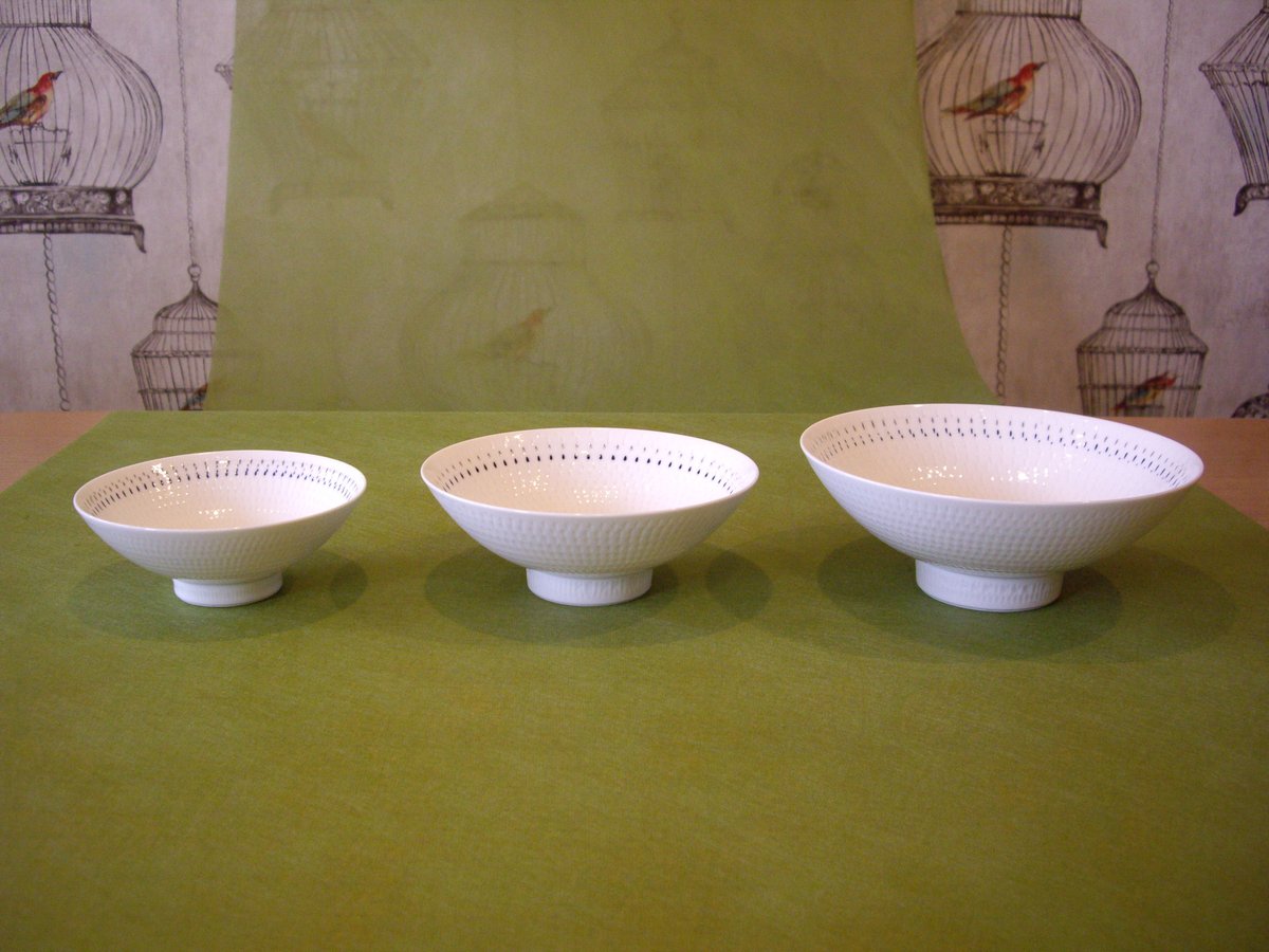 花虫文平茶碗　鳴滝窯 波佐見焼 一真窯 「色染めカンナ平茶碗（中）」 | koselig-shop