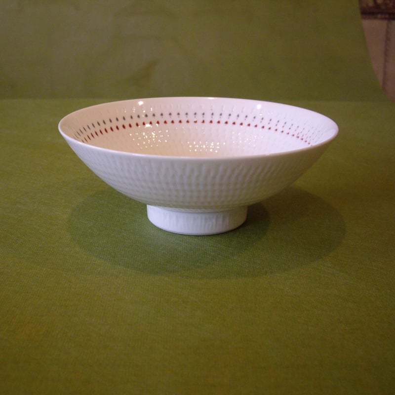 波佐見焼 一真窯 「色染めカンナ平茶碗（中）」 | koselig-shop