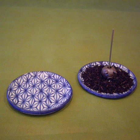 KUA工房 『麻柄 平皿』10ｃｍ