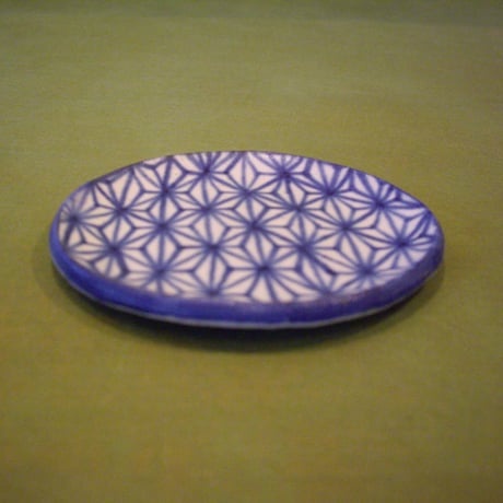 KUA工房 『麻柄 平皿』10ｃｍ