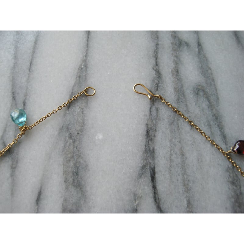 GEM PALACE[ネックレス]マルチストーン+トルマリン | Maharani