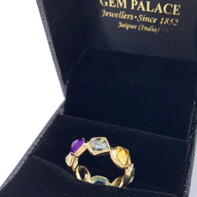 GEM PALACE[リング]マルチカラーストーン⑥ | Maharani Garden