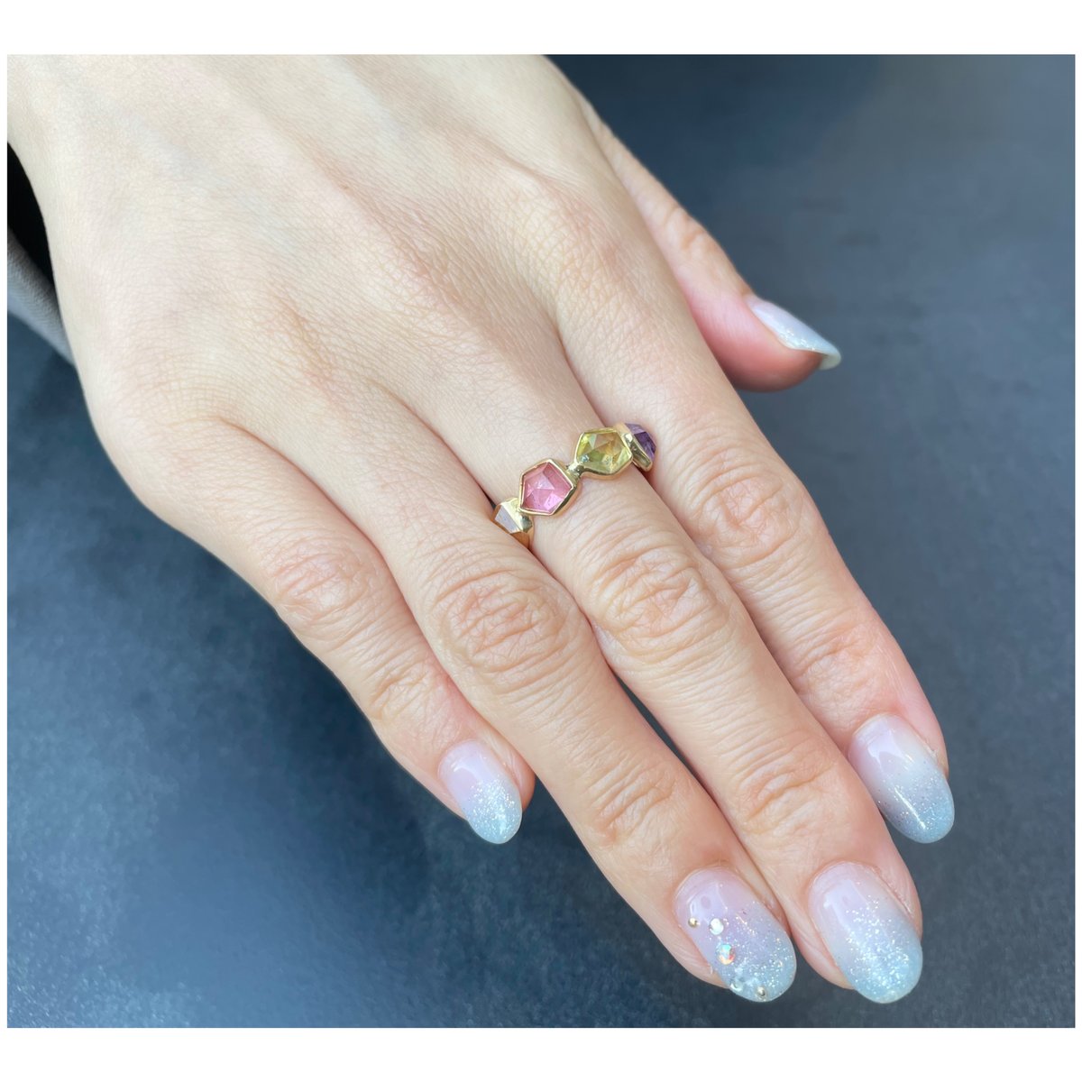 ジェムパレス　マルチストーン18Kリング fit=scale-down,w=1200