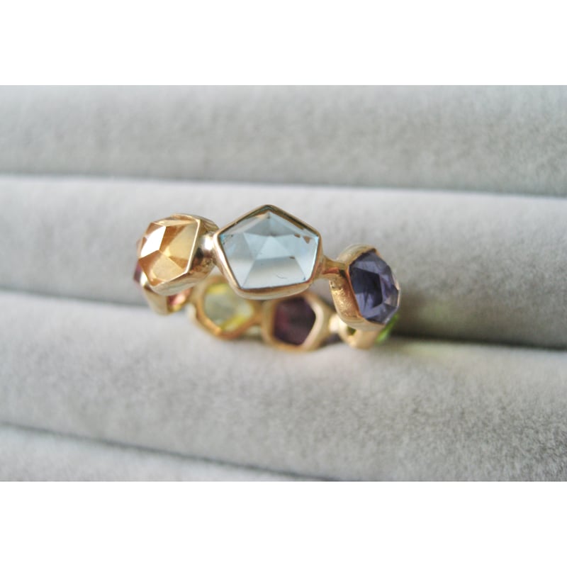 GEM PALACE[リング]マルチカラーストーン9号② | Maharani Garden
