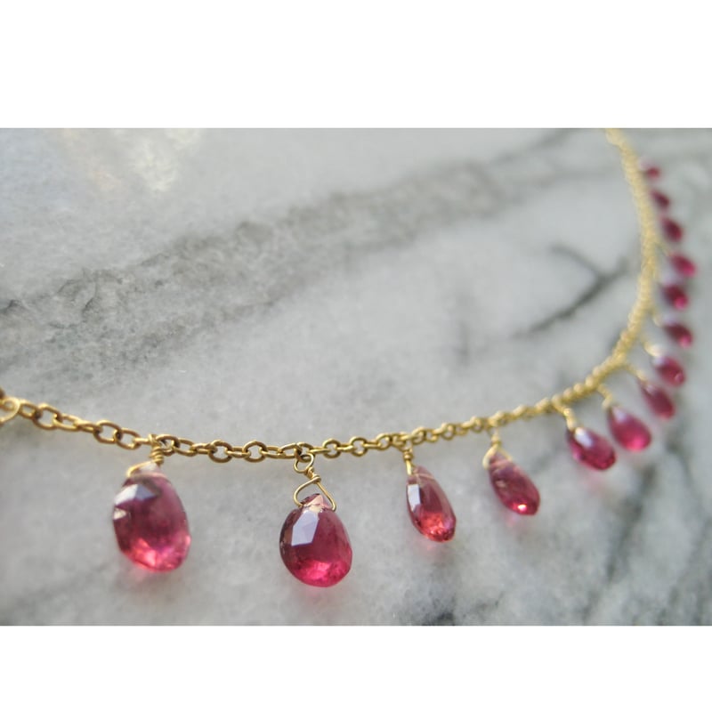 GEM　PALACE ジェムパレス　ネックレス　ピンクトルマリン GEM PALACE[ネックレス]ピンクトルマリン | Maharani Garden