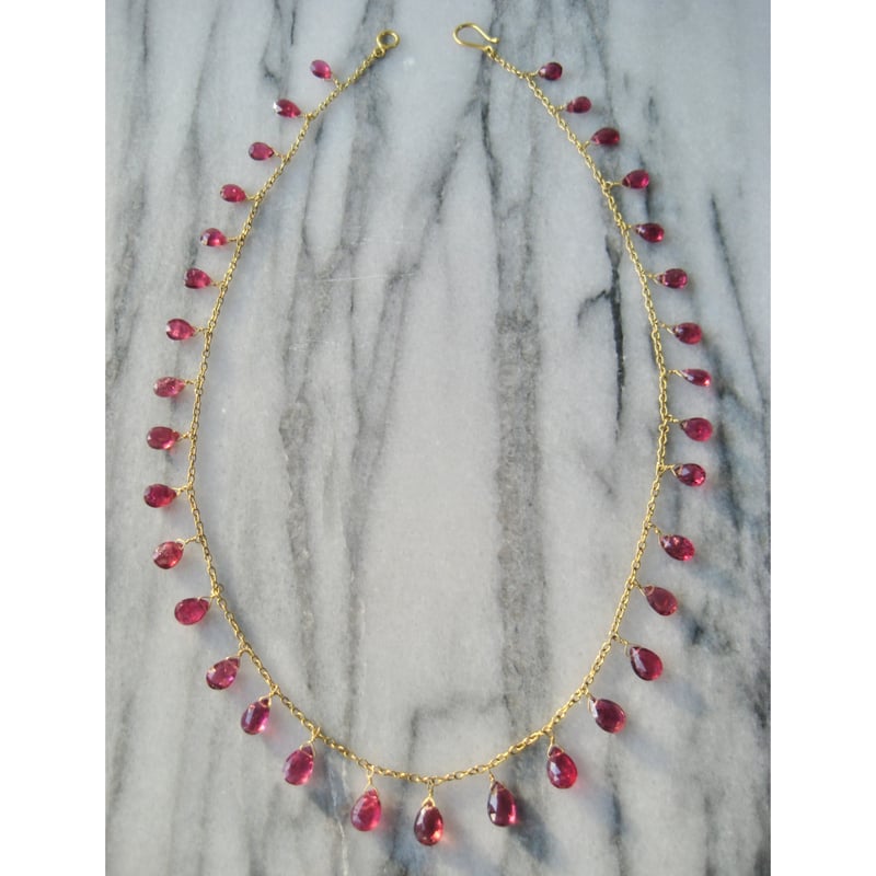 GEM PALACE[ネックレス]ピンクトルマリン | Maharani Garden