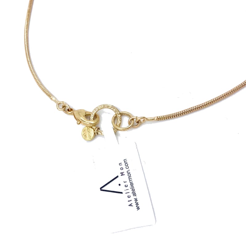 Atelier Mon[ネックレス]アマゾナイト×ラブラドライト×グリーン