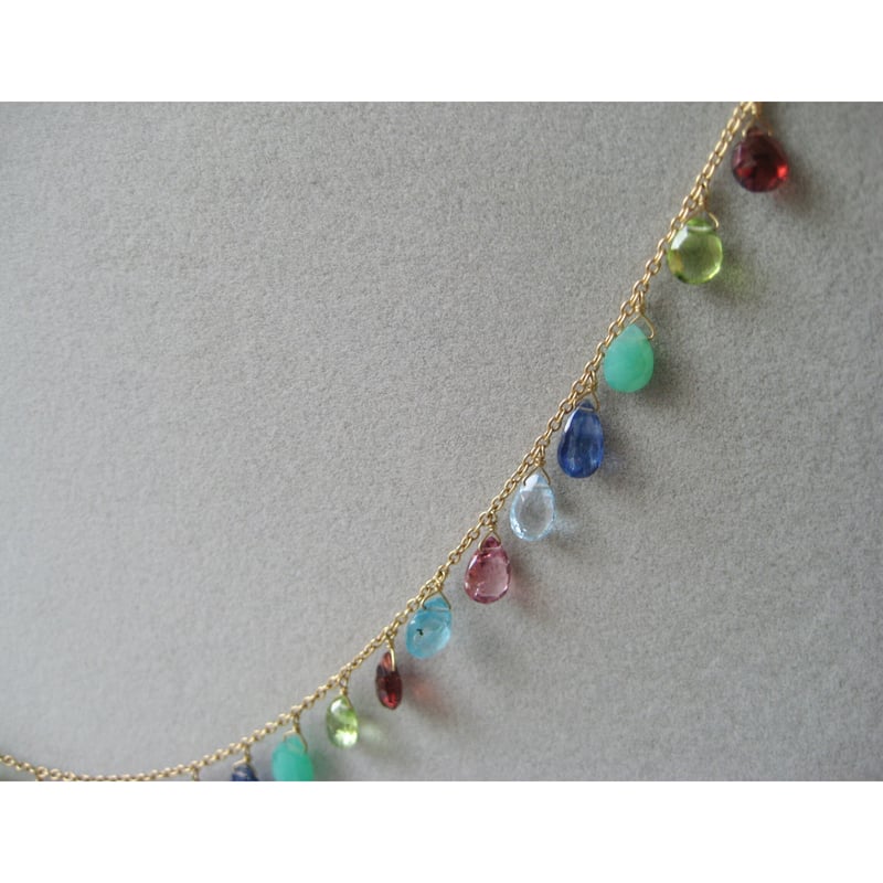 GEM PALACE[ネックレス]マルチストーン+トルマリン | Maharani