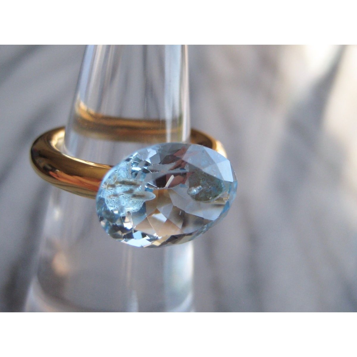 ブルートパーズのキャンディリング♡ ブルートパーズキャンディリング – MARIE de B