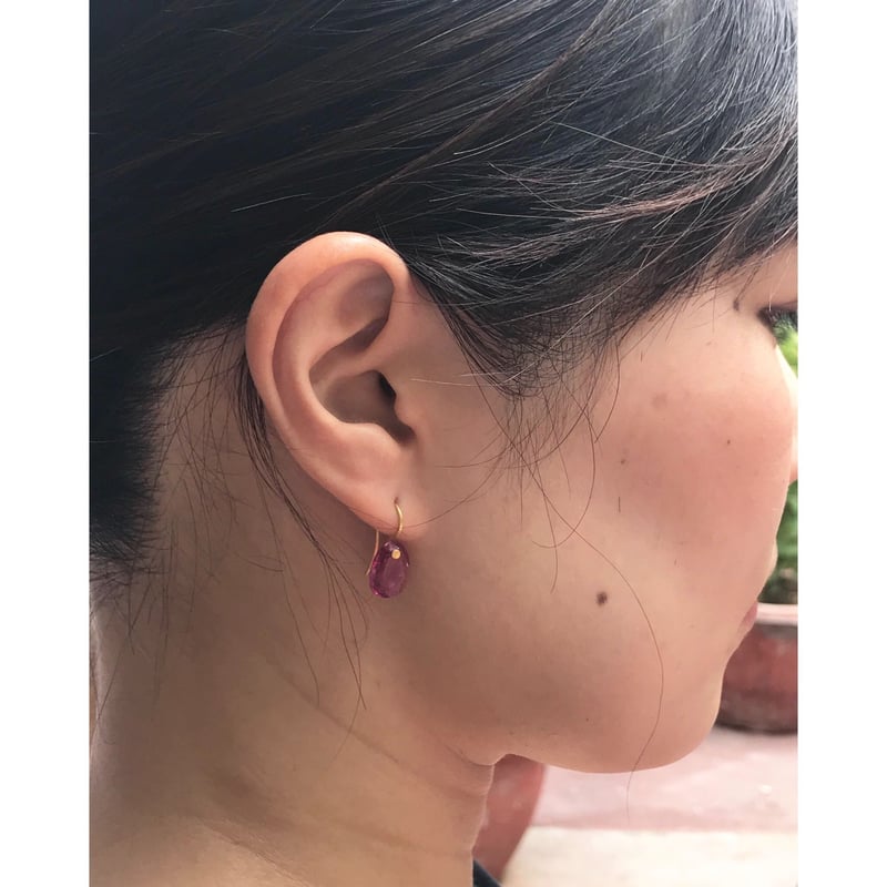 GEM PALACE ピアス GEM PALACE[ピアス]22K×アメジストハート | Maharani Garden
