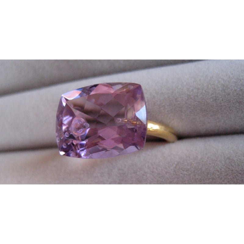 Raanii【リング】アメジスト キャンディスクエア | Maharani Garden