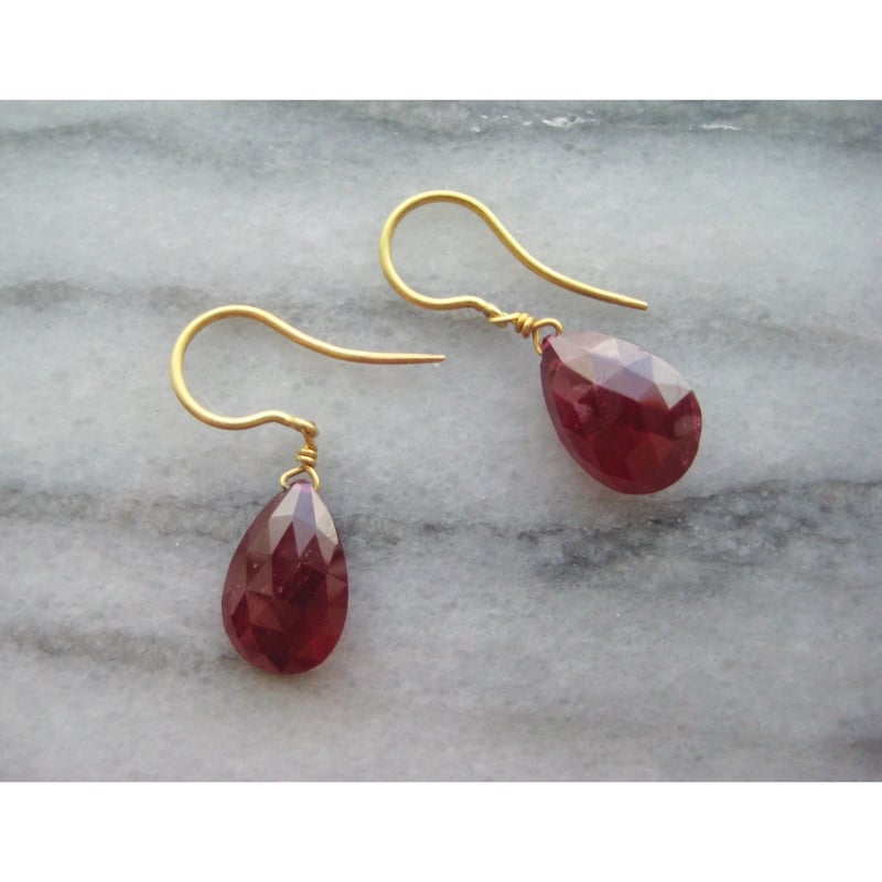 GEM PALACE[ピアス]ルビー | Maharani Garden 