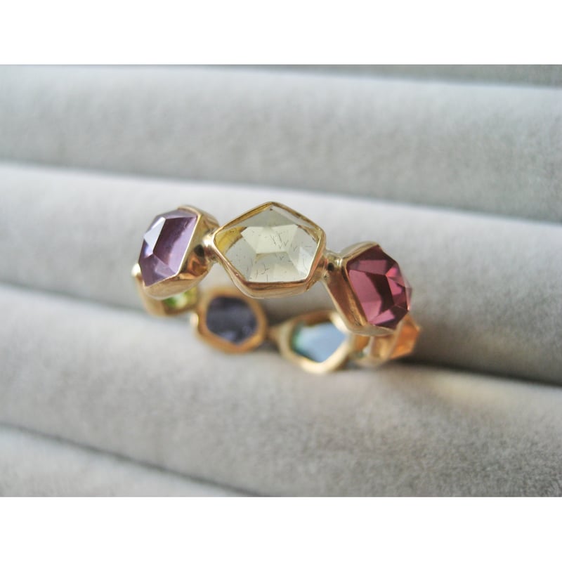 GEM PALACE[リング]マルチカラーストーン9号② | Maharani Garden