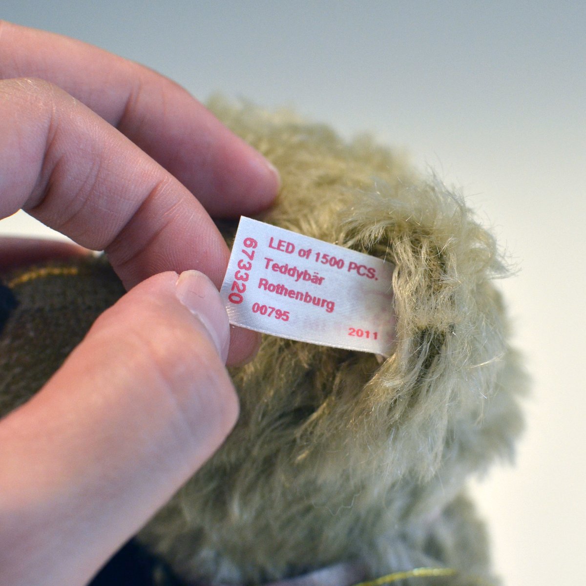 【世界限定品】steiff®︎ テディベア　ローテンブルク　シュタイフ　保証書付き シュタイフ【steiff】 ローテンブルクテディベア 25cm EAN673849