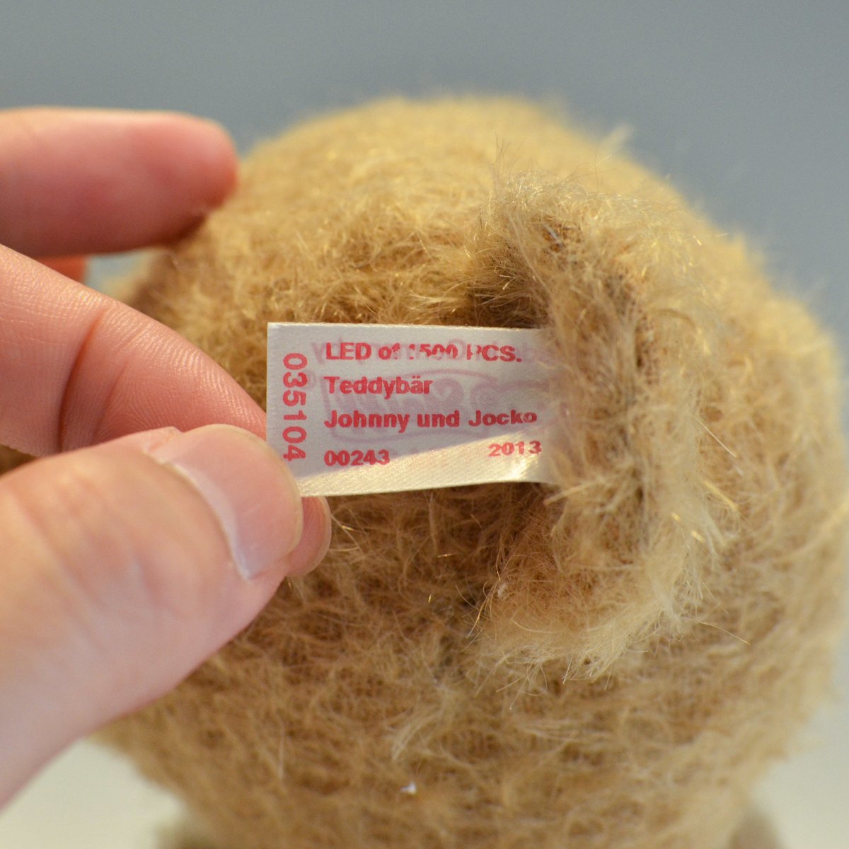 シュタイフ テディベア / ジョニー＆ジョコ | くまの王様 ネットショップ