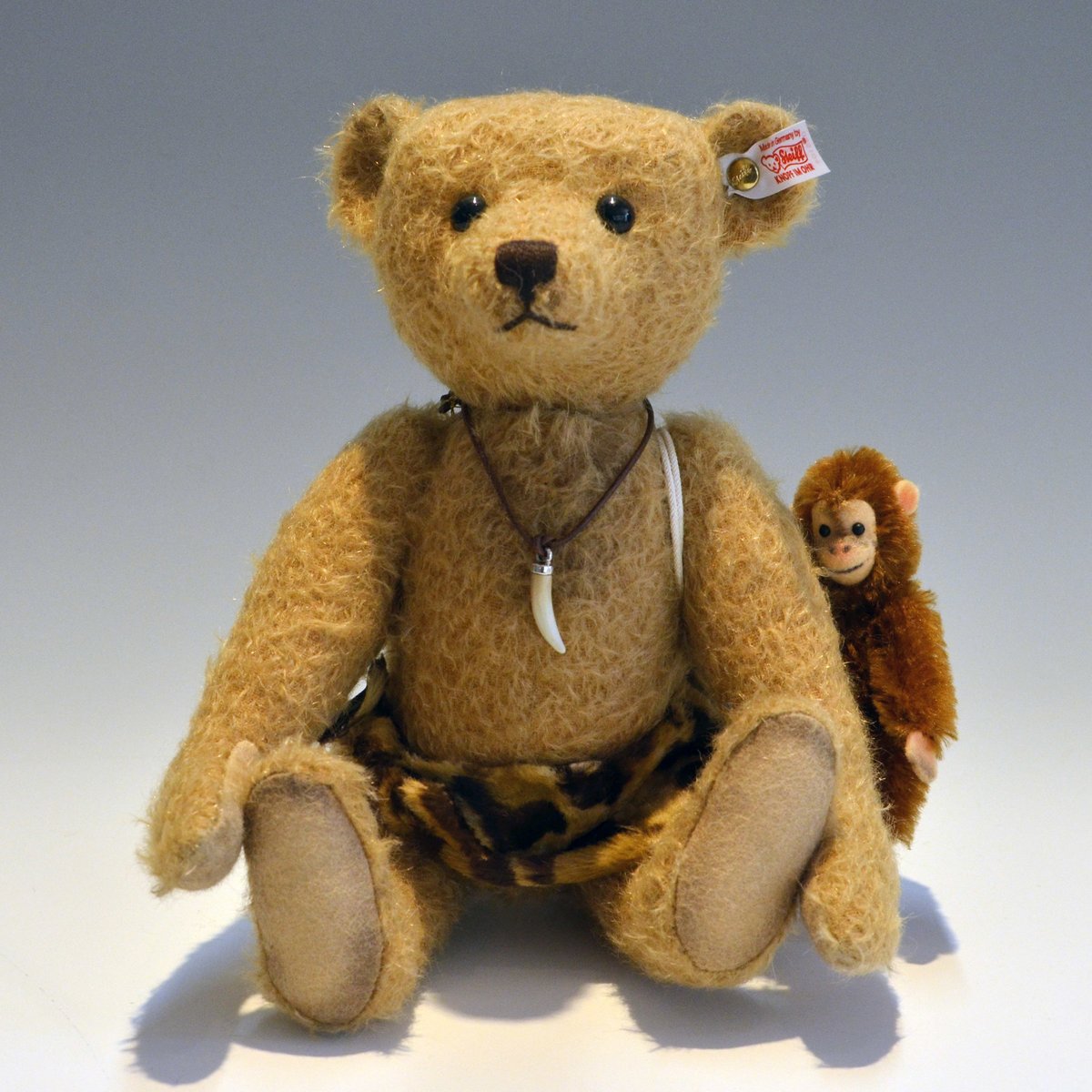 シュタイフ　テディベア　ジョニー シュタイフ テディベア / ジョニー＆ジョコ | くまの王様 ネット