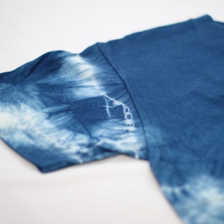 型染め「茄子」藍染めTシャツ