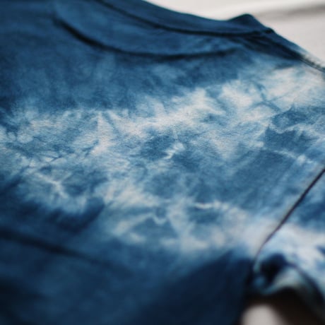 型染め「白鯨」　藍染めTシャツ