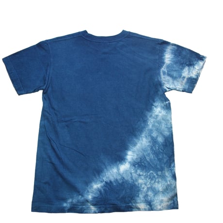型染め「茄子」藍染めTシャツ