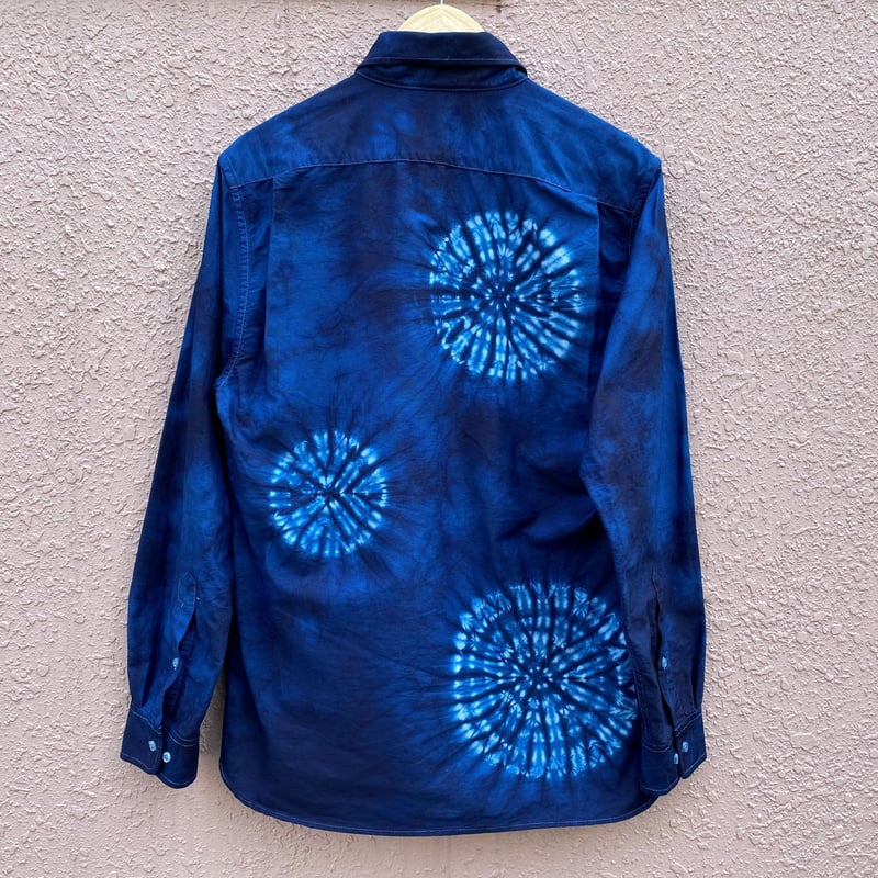 日頃の感謝を込めて大特価！！藍染めオックスフォード長袖Y