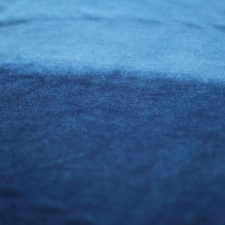 藍染めTシャツ　浅葱色（あさぎいろ）と渋藍（しぶあい）