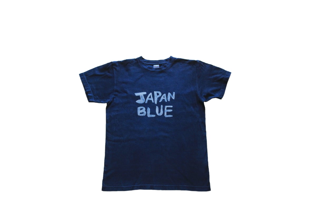 型染め「JAPAN BLUE」 藍染めTシャツ