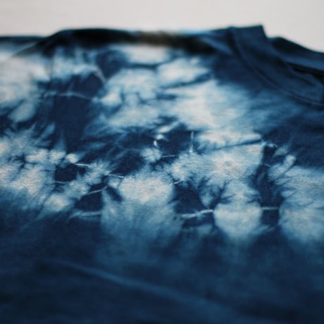 型染め「白鯨」　藍染めTシャツ