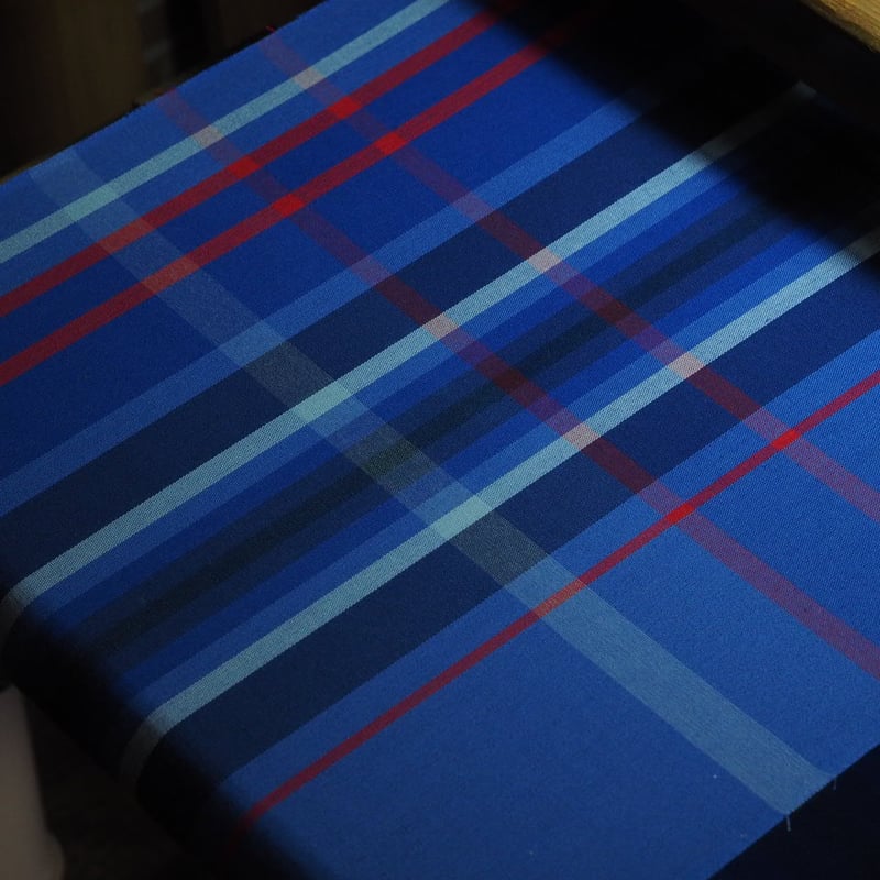 オリジナルの反物を織ります！13m×38cm 話し合いながら貴方だけの反物