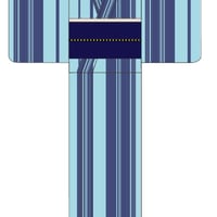 涼やかな縞になります。