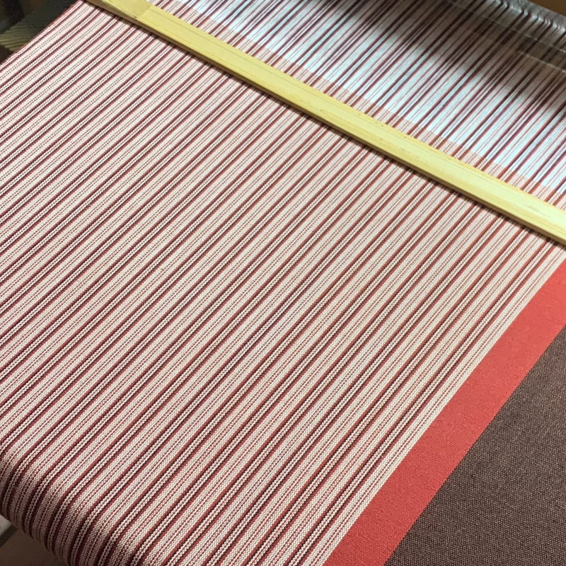 オリジナルの反物を織ります！13m×38cm 話し合いながら貴方だけの反物