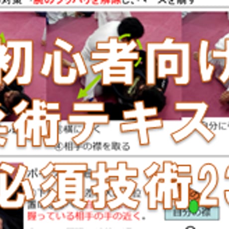 初心者向けブラジリアン柔術概要マニュアル～ゼロから学ぶ23の技術