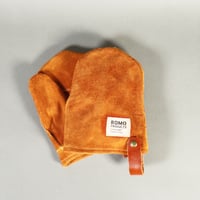 Leather mittens　S