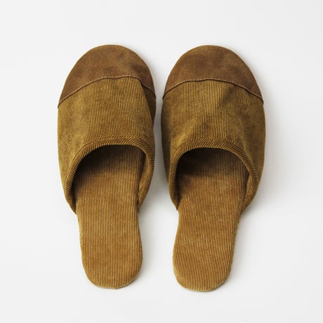 CORDUROY SLIPPERS