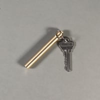 Brass stick keyholder