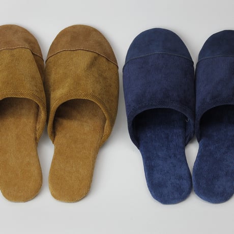 CORDUROY SLIPPERS