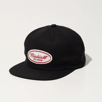 RADIALL "OVAL"-TRUCKER CAP BLACK