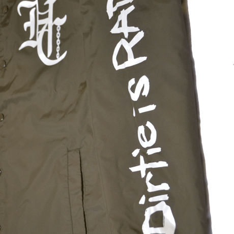 HARDEE NYLONCOACH JACKET BROWN