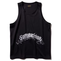 SOFTMACHINE "GUERRERO TANK"-MESH TANK TOP BLACK