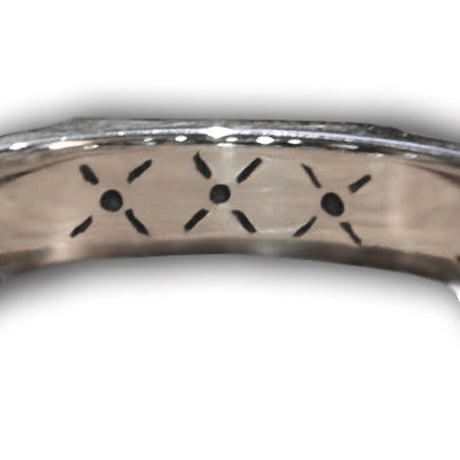HARDEE BE FREE RING SILVER&BRASS